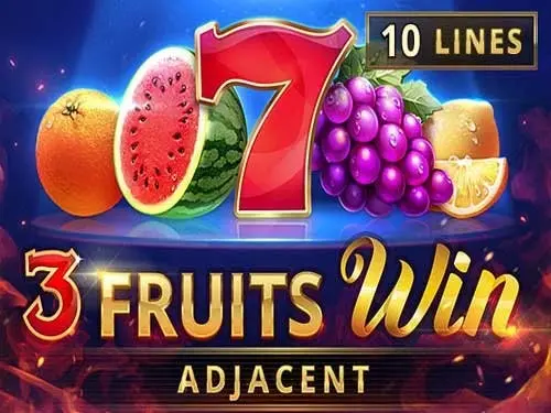 3 Fruits Win: 10 lines